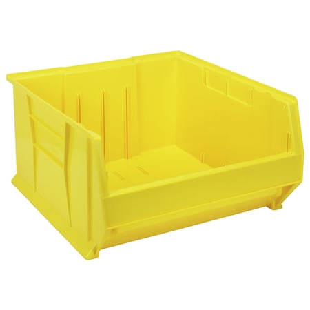 Container, QUS957 23-7/8X22-1/2X12 Hulk 24, Yellow
